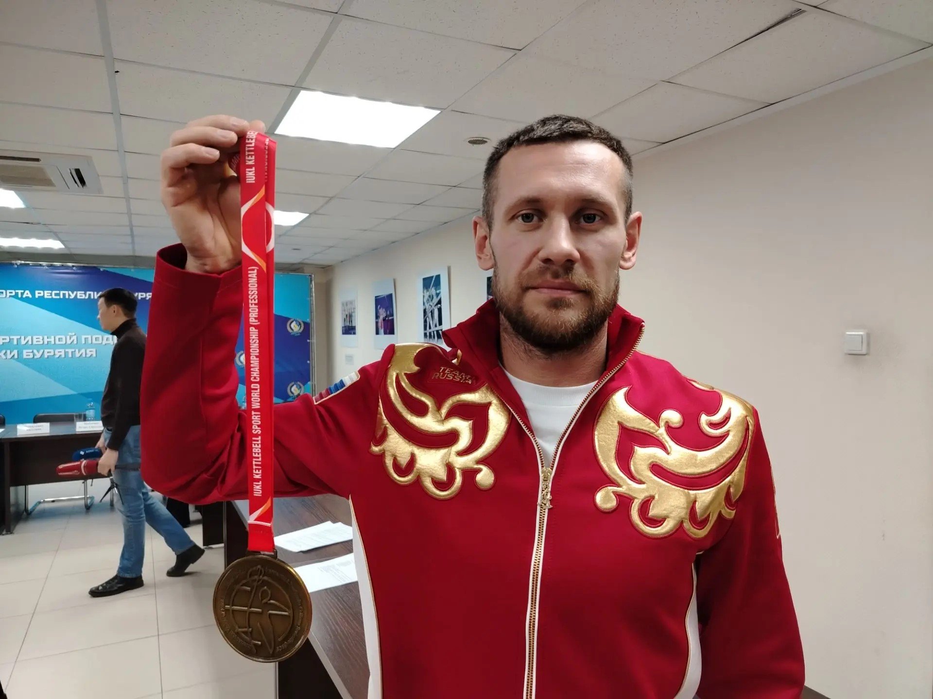 Андрей Рассадин, гиревой спорт. Фото А. Туробов sport-rb.ru